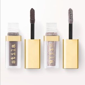 STILA Double Dip Suede Shade & Glitter & Glow Liquid Eye Shadows
